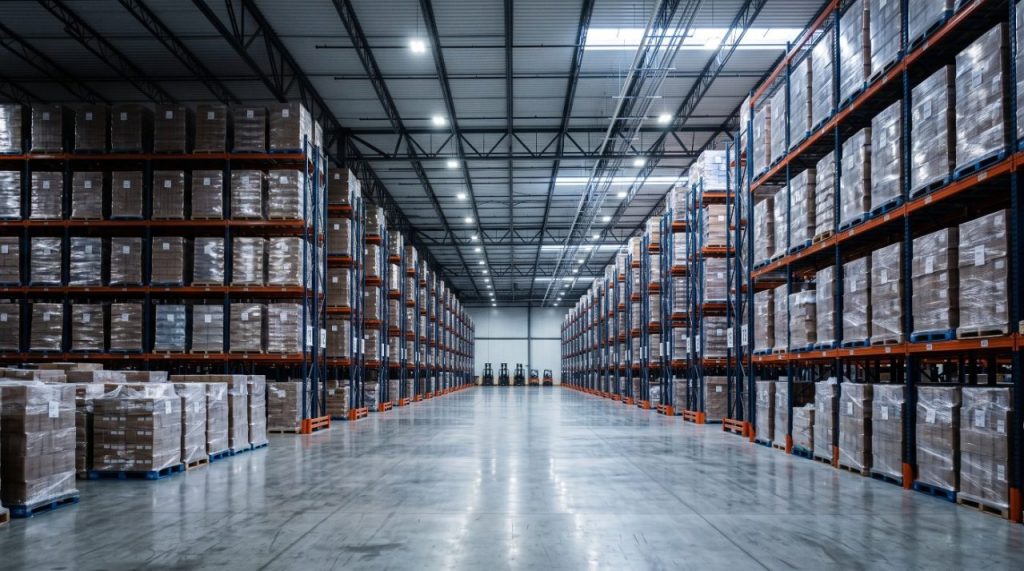 Clean distribution warehouse